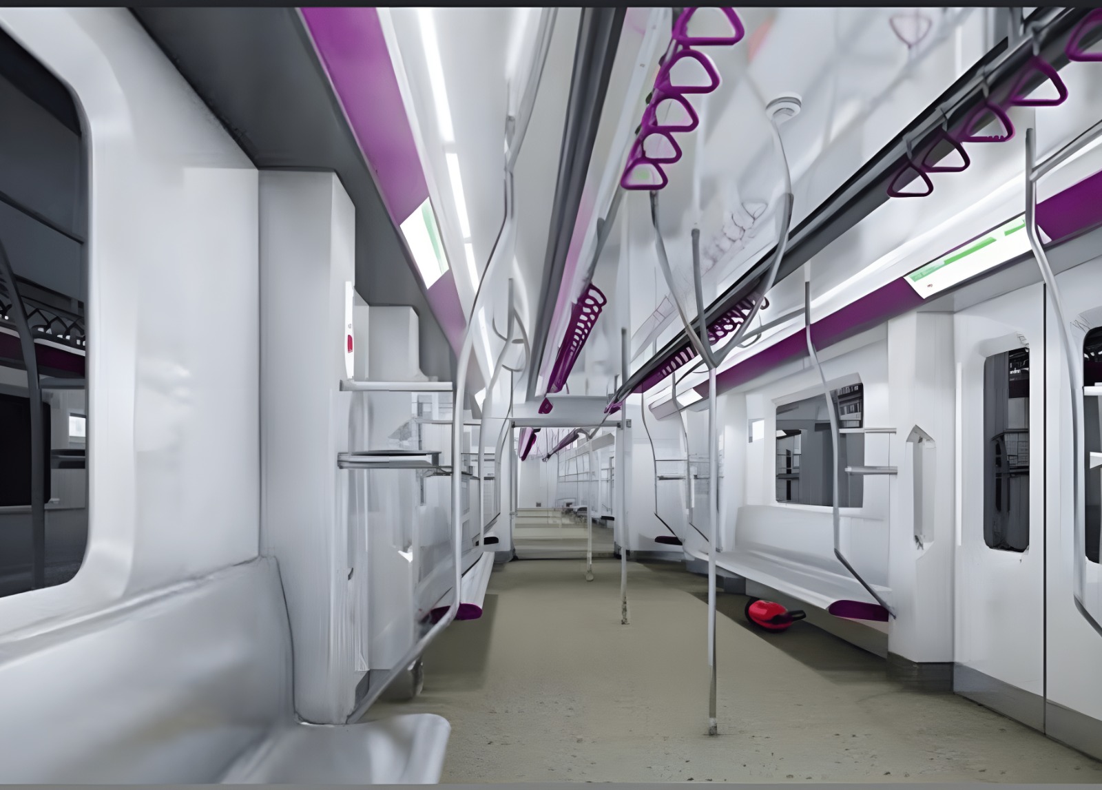 Stainless steel saloon seat and frame assembly to Agra Kanpur Metro, UPMRC